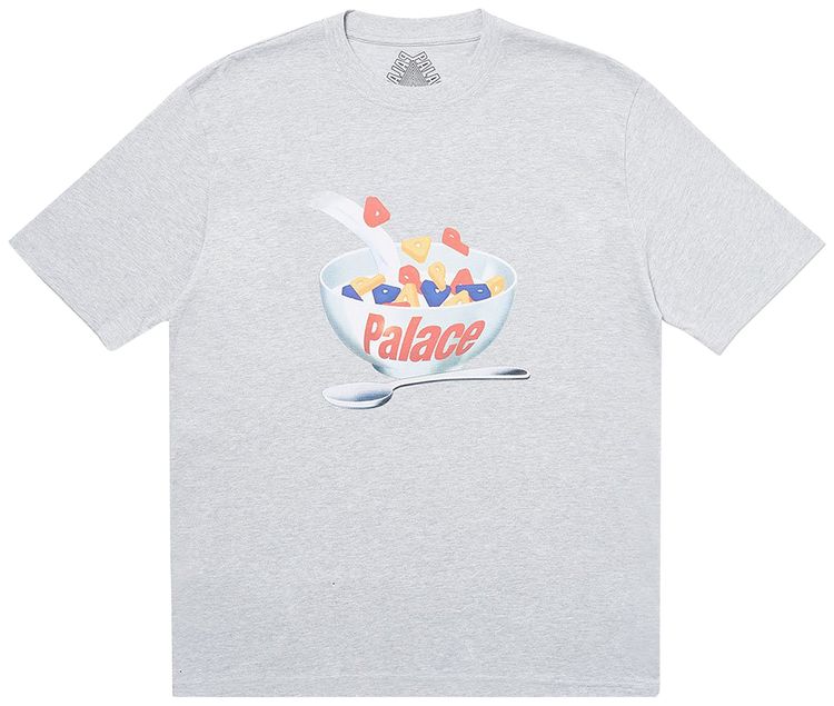 Palace Charms T Shirt Grey Marl