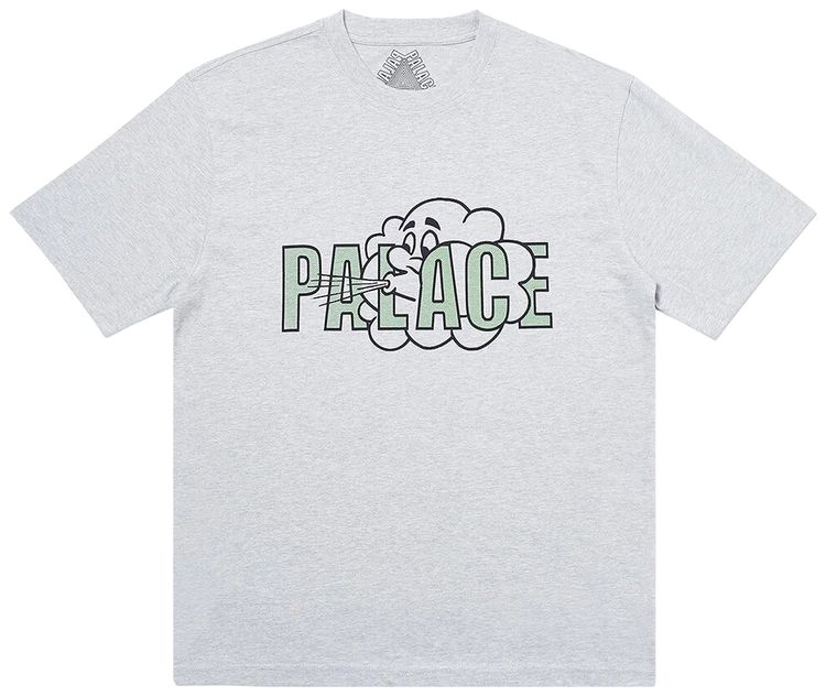 Palace Fall T T Shirt Grey Marl
