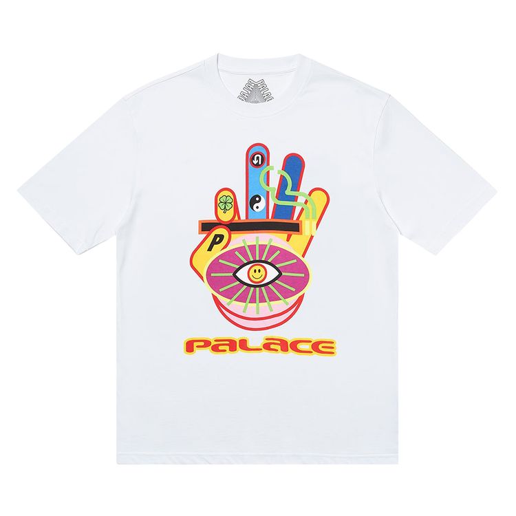 Palace Hippy Cig T Shirt White