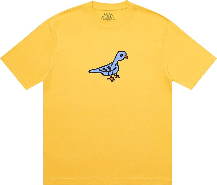Palace Pigeon Hole T-Shirt 'Yellow'