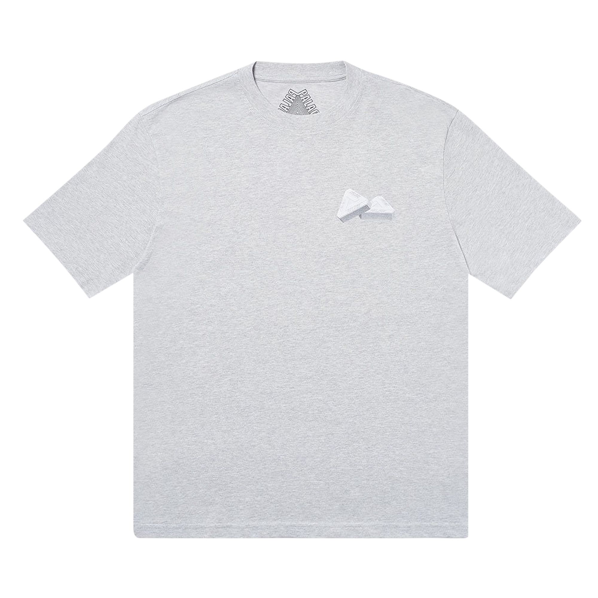 Buy Palace Tri Gaine T Shirt Grey Marl P18TS123 GOAT AU