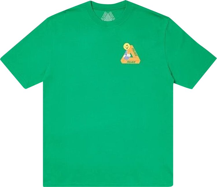 Palace Tri-Smiler T-Shirt 'Green'