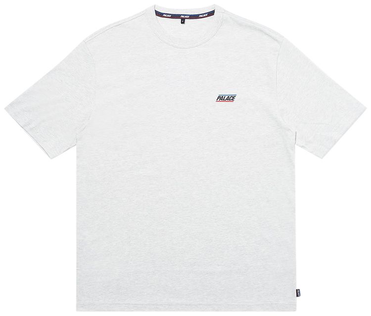 Palace Basically A T Shirt Light Grey Marl