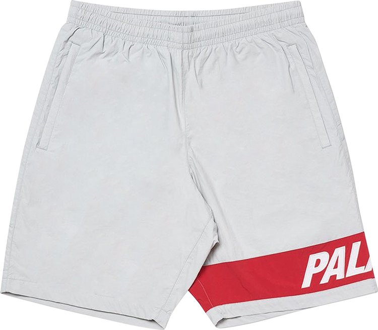 Palace Side Short 'Grey/Red'