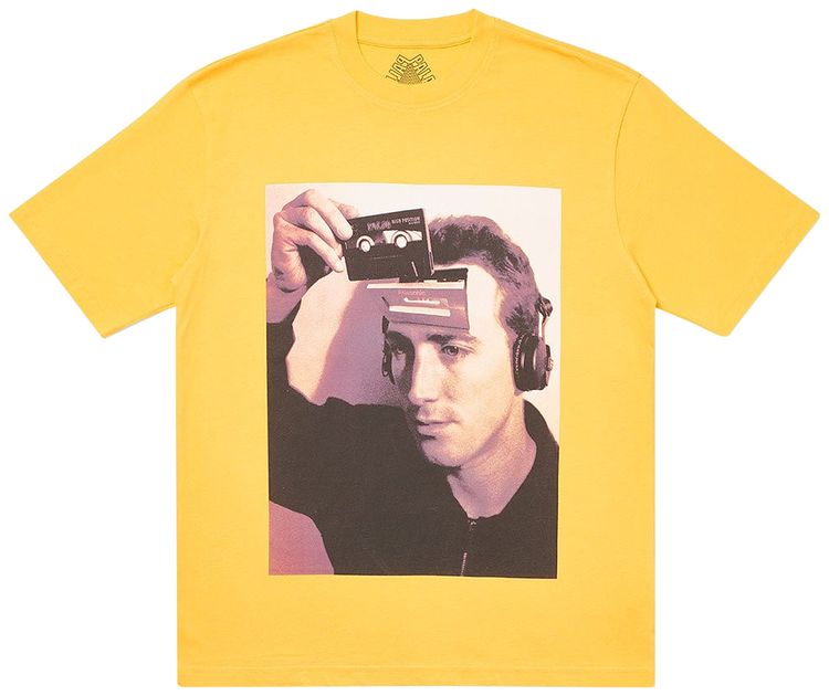 Palace Deckhead T Shirt Yellow