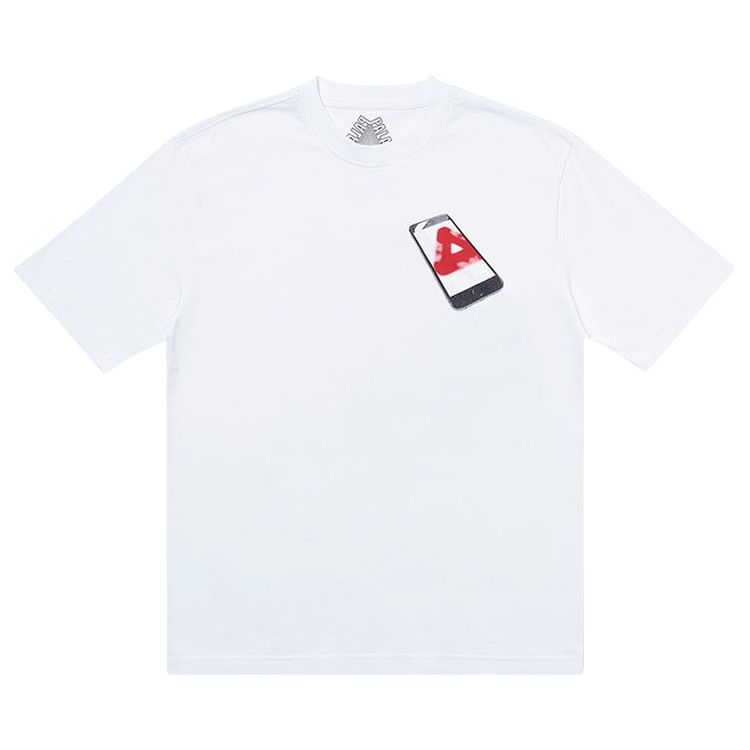 Palace Tri Phone T Shirt White