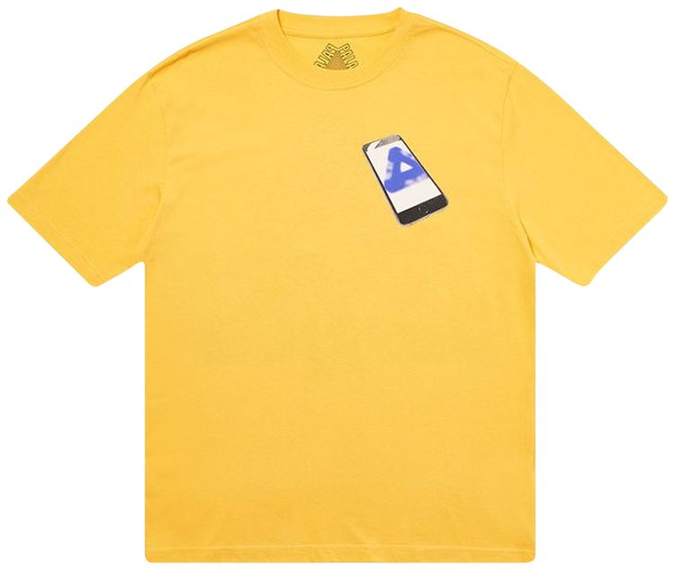 Palace Tri Phone T Shirt Yellow