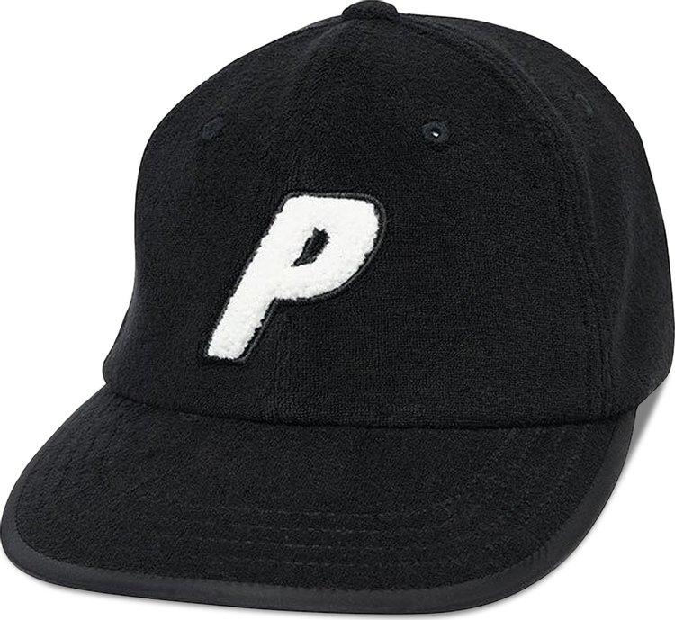 Palace Towelling 6 Panel Black