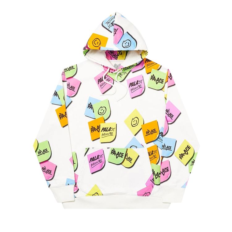 Palace Palast Minute AOP Hood White