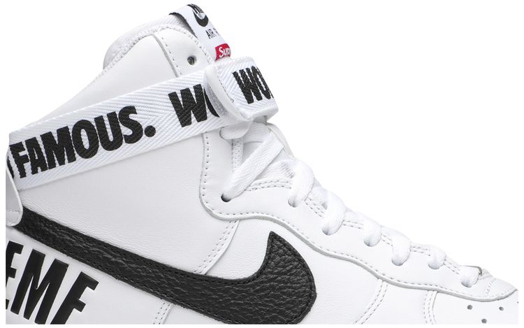 Supreme x Nike Air Force 1 High Supreme White