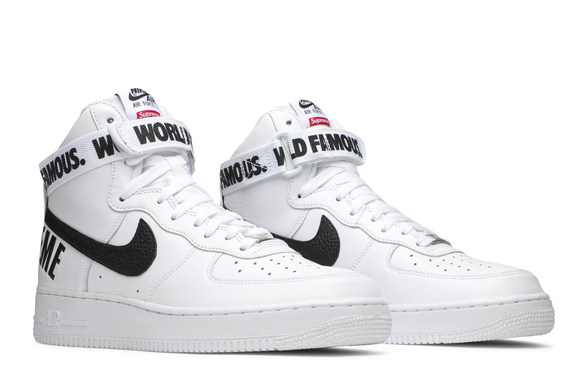 Buy Supreme x Air Force 1 High Supreme White 698696 100 GOAT