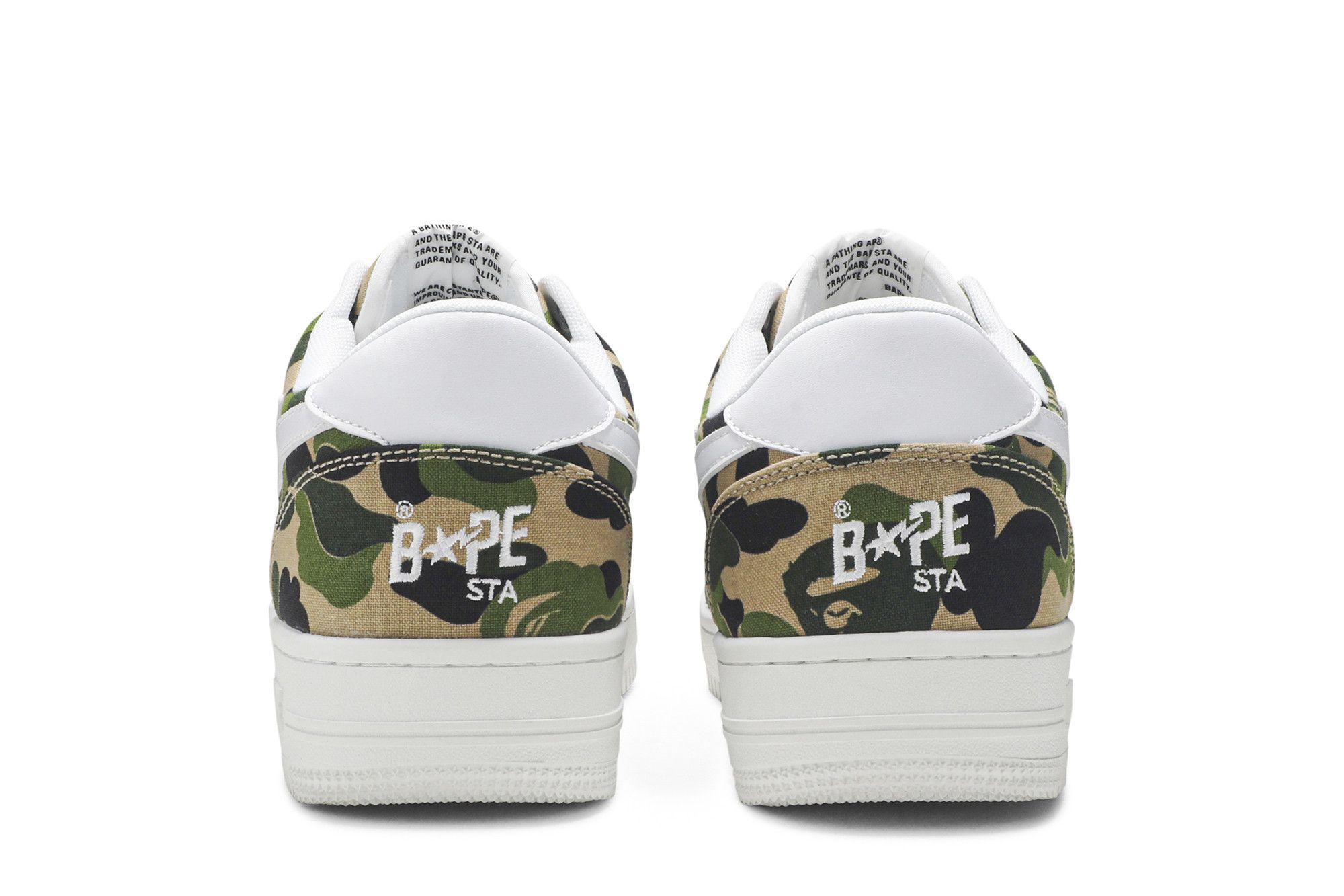 Buy Bapesta Low 'ABC Camo' - 1C70191020 | GOAT