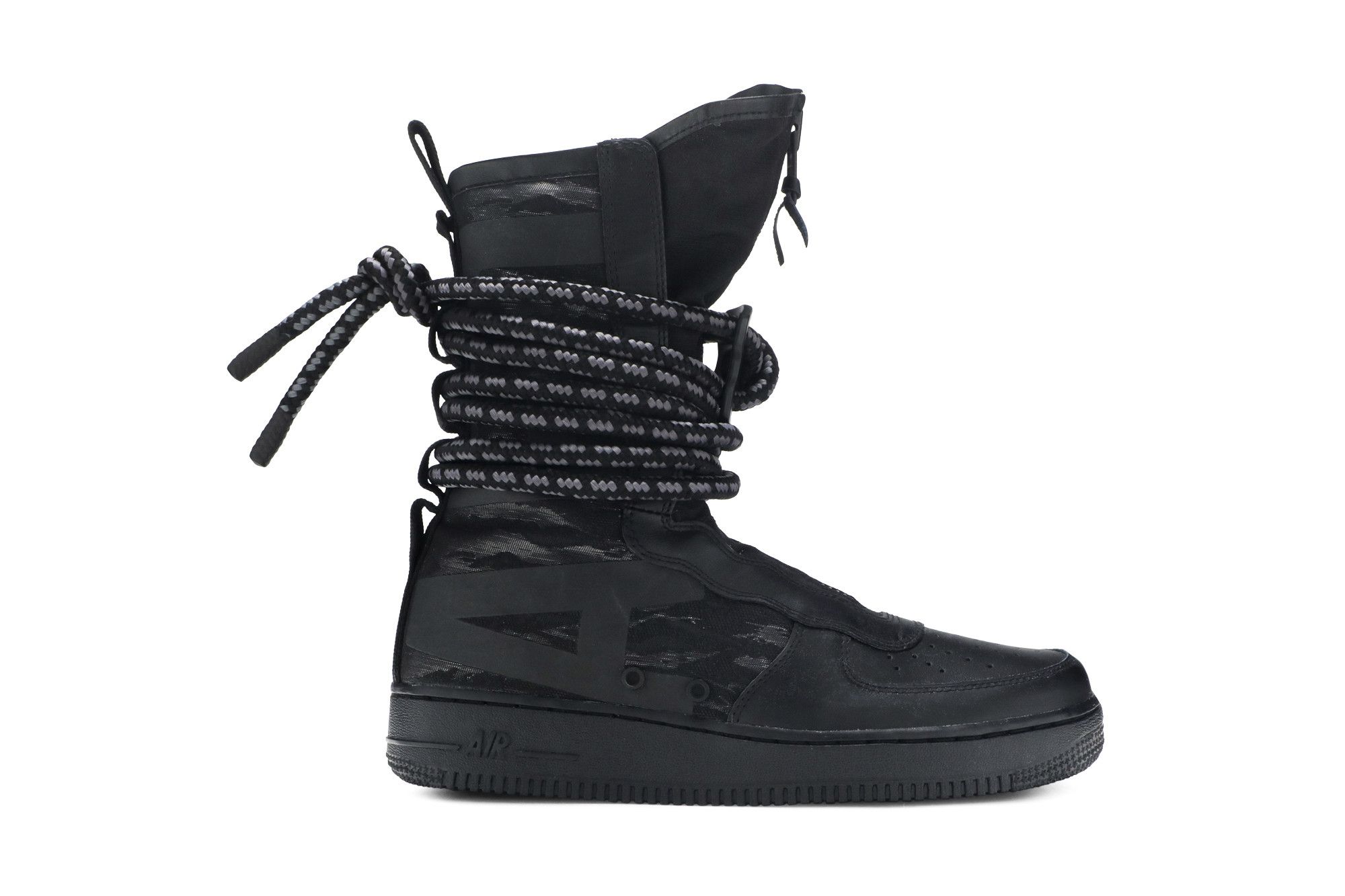 Buy SF Air Force 1 High Black AA1128 002 GOAT