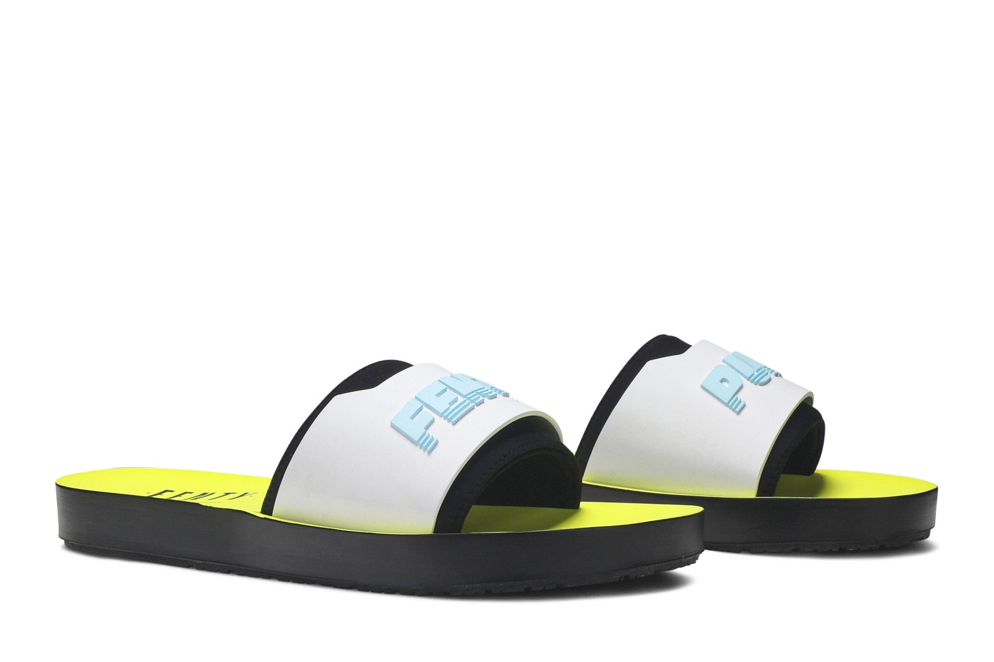 Fenty yellow slides outlet