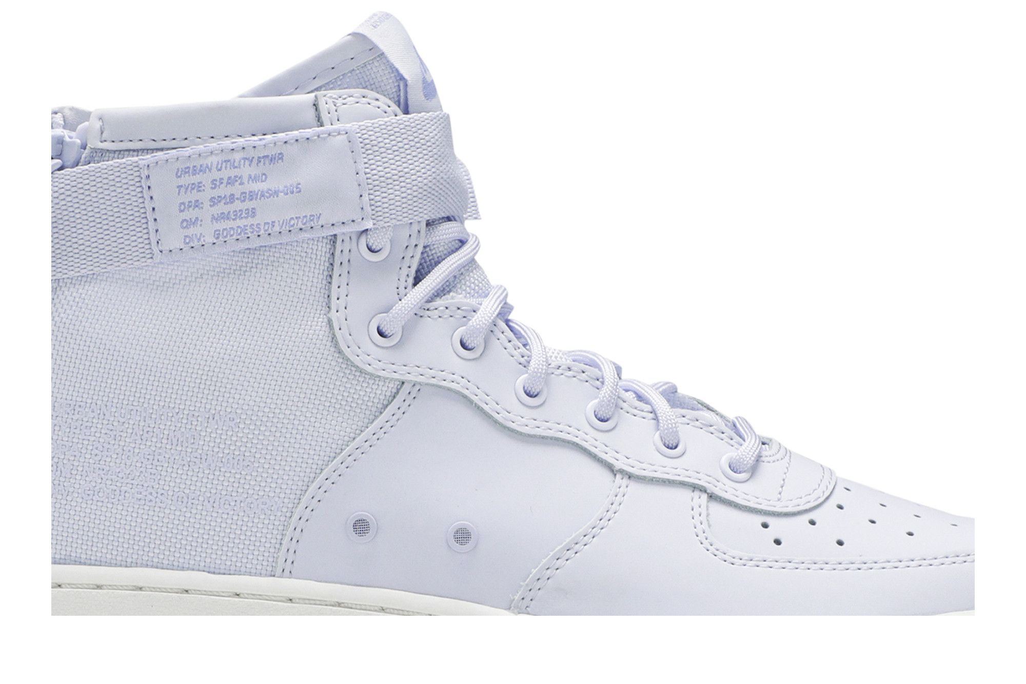 Buy SF Air Force 1 Mid GS Palest Purple AJ0424 500 GOAT CA