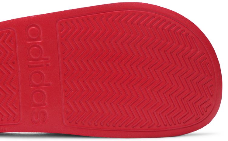 Adidas Adilette CloudFoam Slides Scarlet