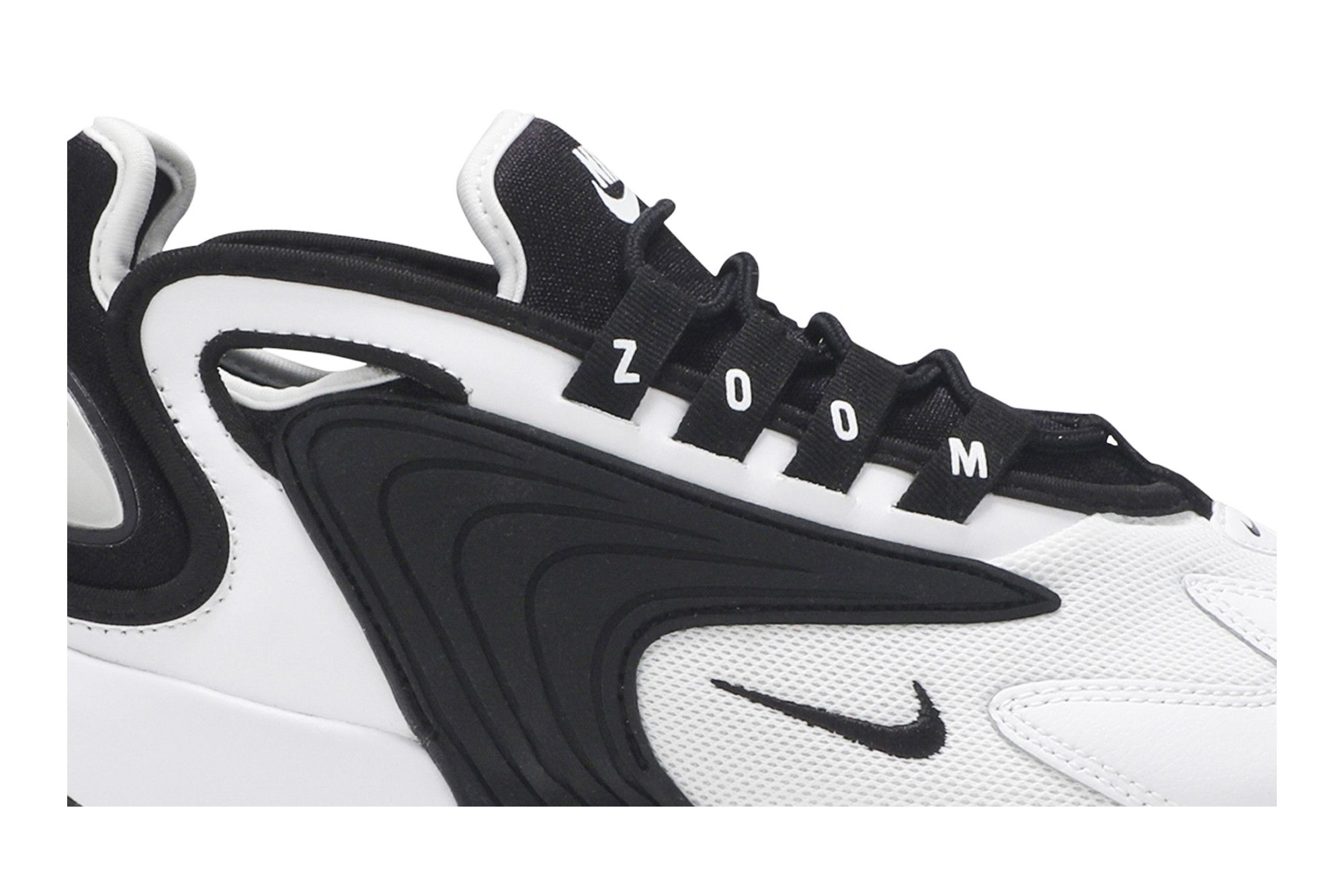 Womens nike zoom 2k black and white online