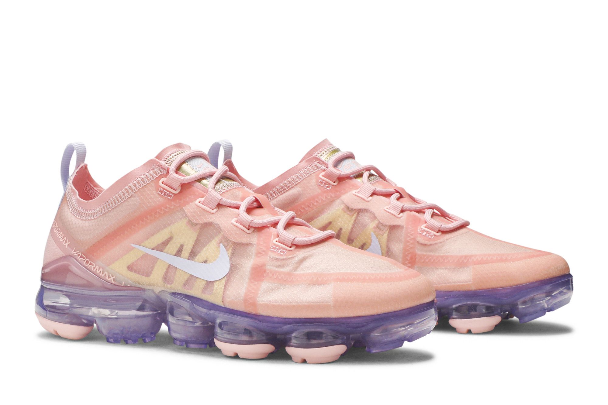 スニーカー Nike WMN Air VaporMax 2019 AR6632-603 Buy Wmns Air VaporMax 2019 'Bleached Coral' - AR6632 603 | GOAT