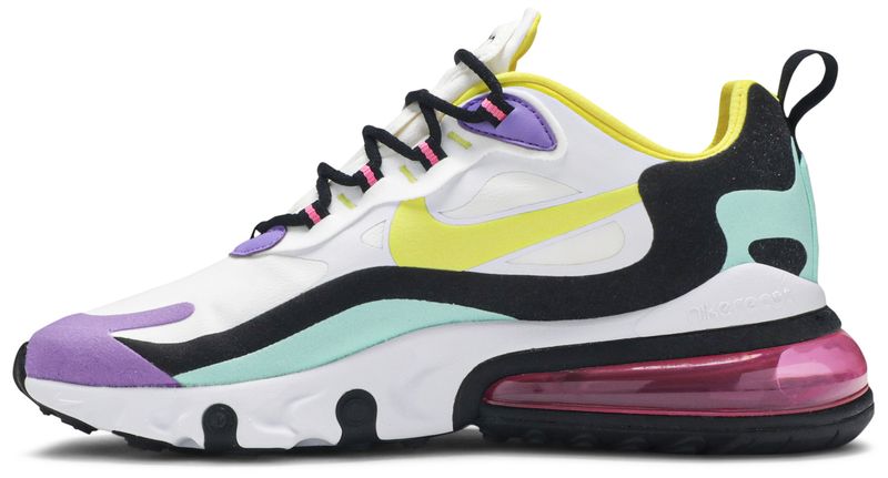 nike air max 270 react bright violet womens