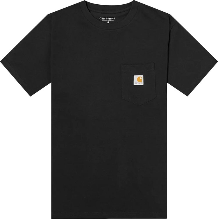 Carhartt WIP Short-Sleeve Pocket T-Shirt 'Black'