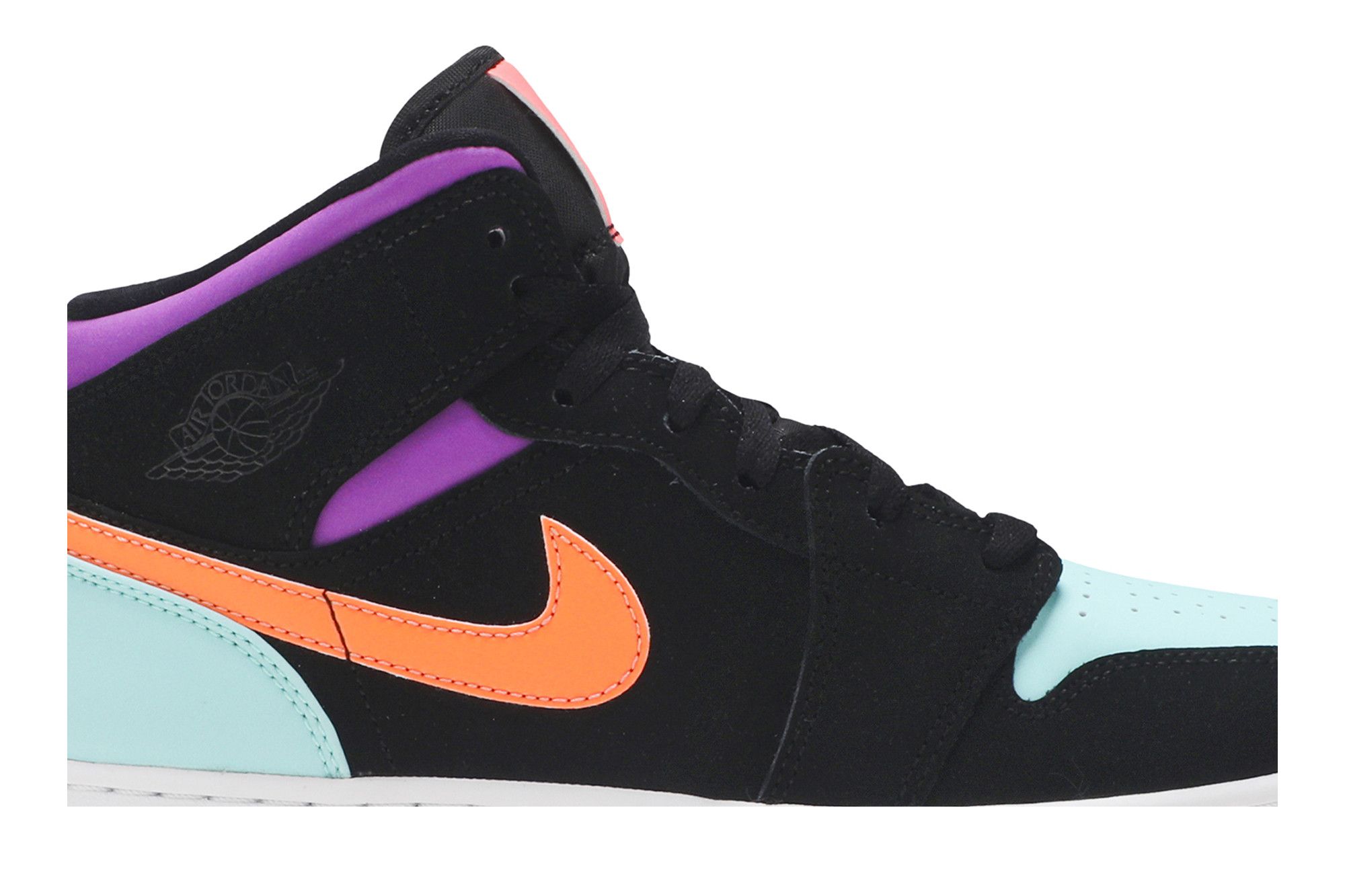 Air jordan 1 mid multicolor gs 2025