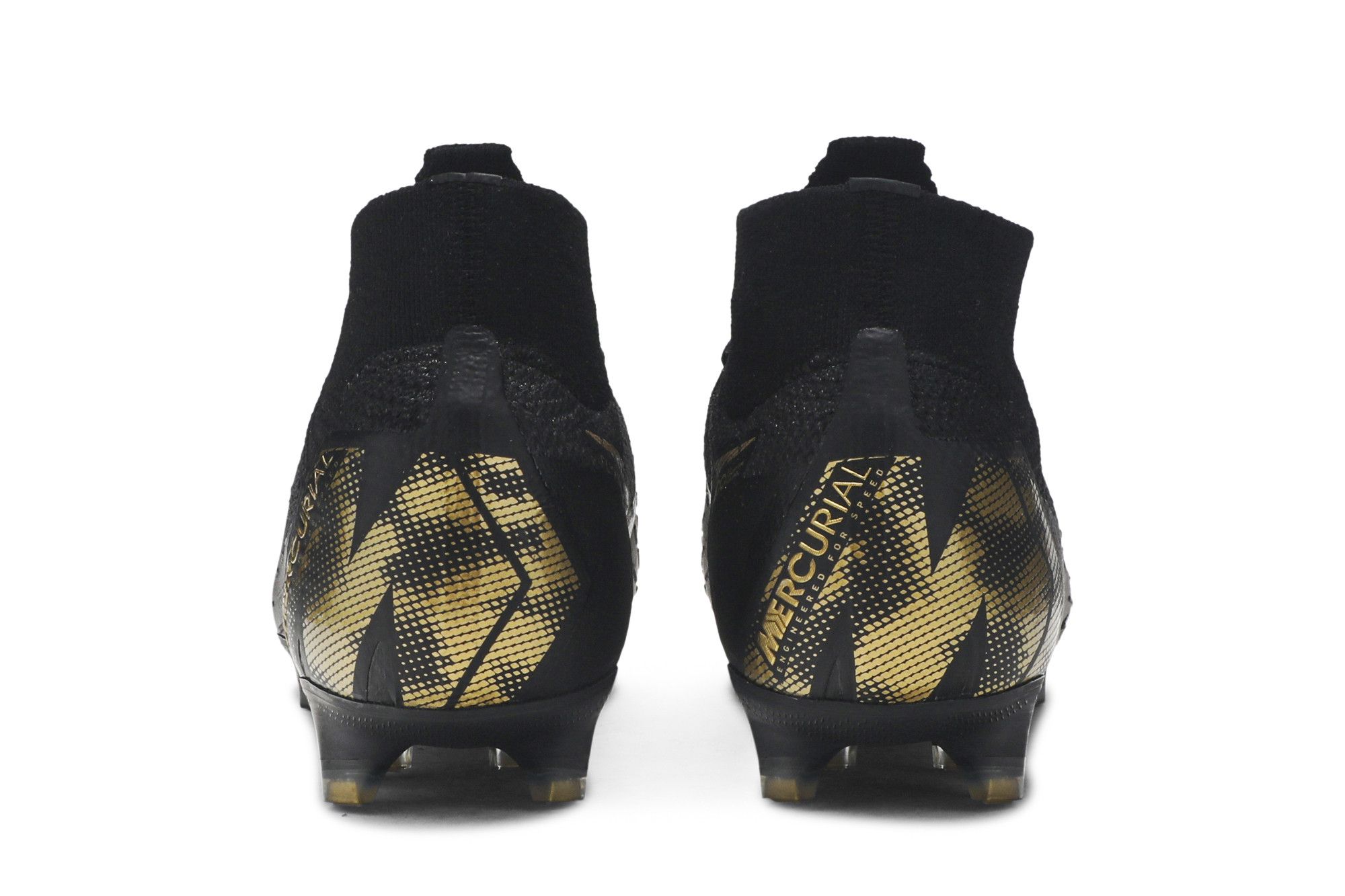 Gold and black mercurials hotsell
