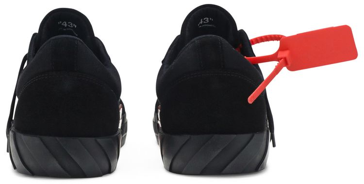 Off White Vulc Sneaker Black Suede