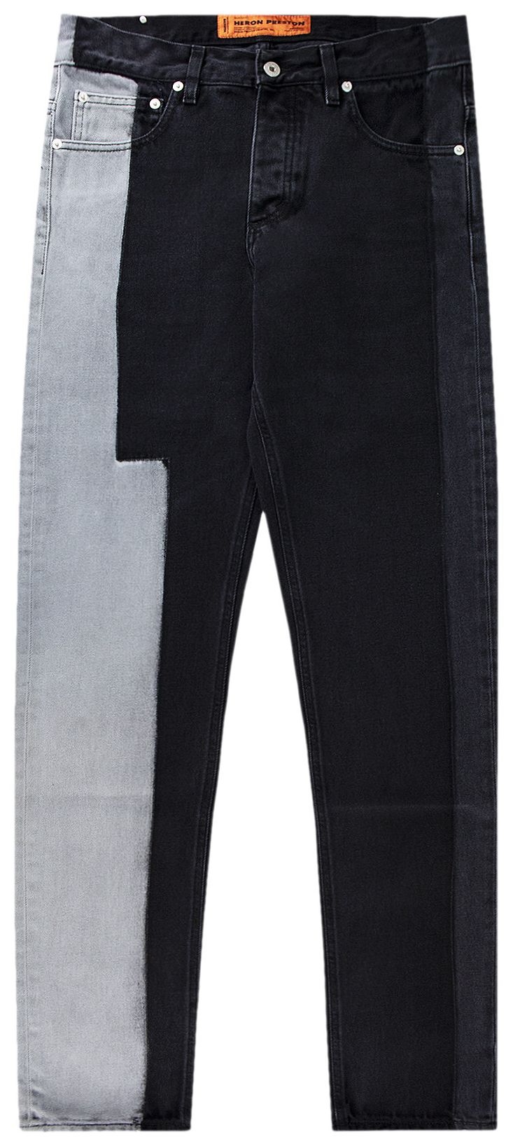 Heron Preston Denim 5 Pockets Riserva Black