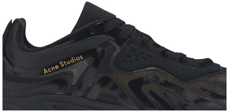 Acne Studios Buzz Ripstop Trail Transparent   Triple Black