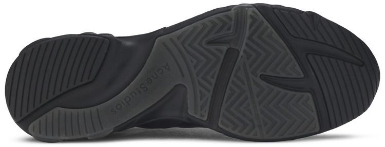 Acne Studios Buzz Ripstop Trail Transparent   Triple Black