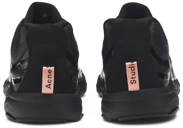 Acne Studios Buzz Ripstop Trail Transparent   Triple Black