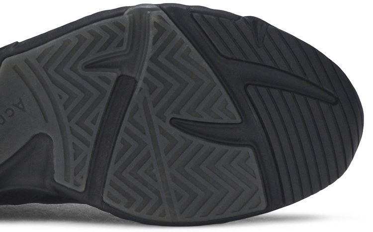 Acne Studios Buzz Ripstop Trail Transparent   Triple Black