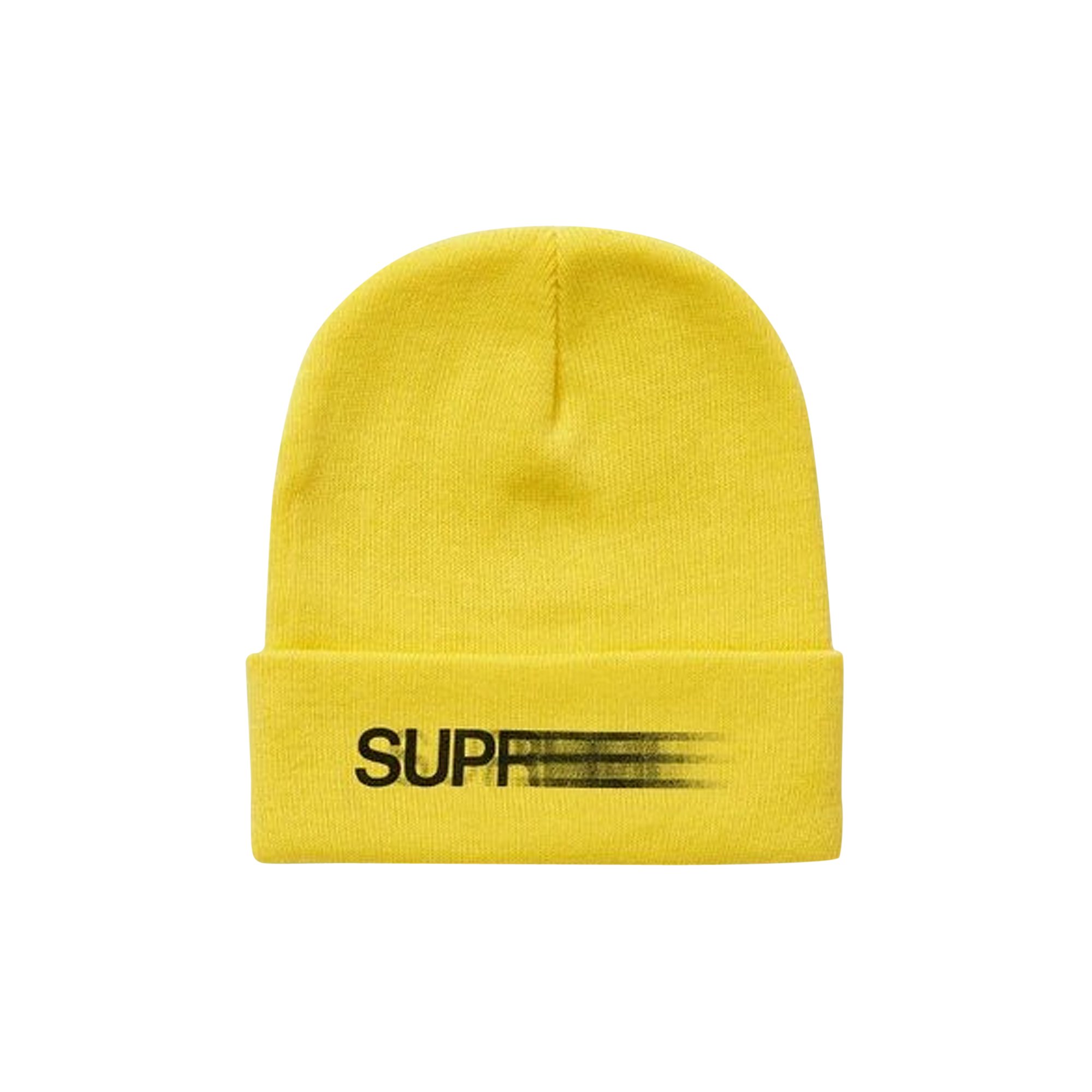 Buy Supreme Motion Logo Beanie 'Yellow' - SS20BN13 YELLOW | GOAT