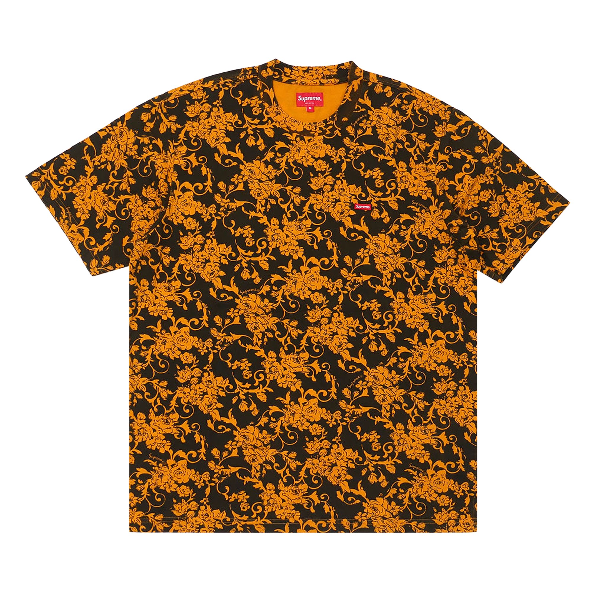Supreme Small Box Tee Black Floral Tシャツ/カットソー(半袖/袖なし) 新作からSALEアイテム等お得な商品満載