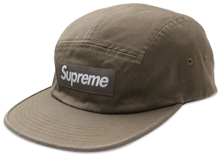 Supreme Washed Chino Twill Cap Olive