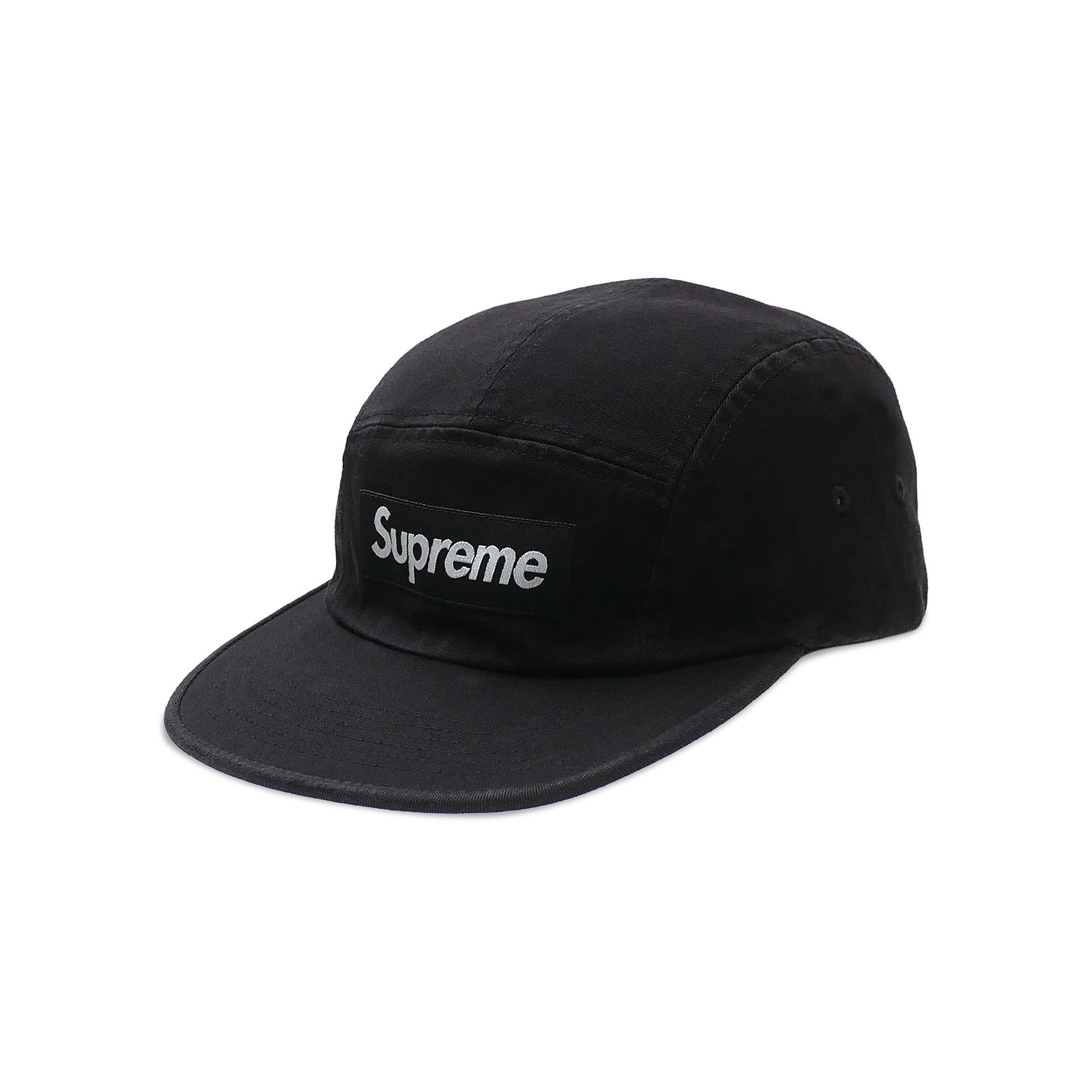 Buy Supreme Washed Chino Twill Cap 'Black' - SS20H84 BLACK