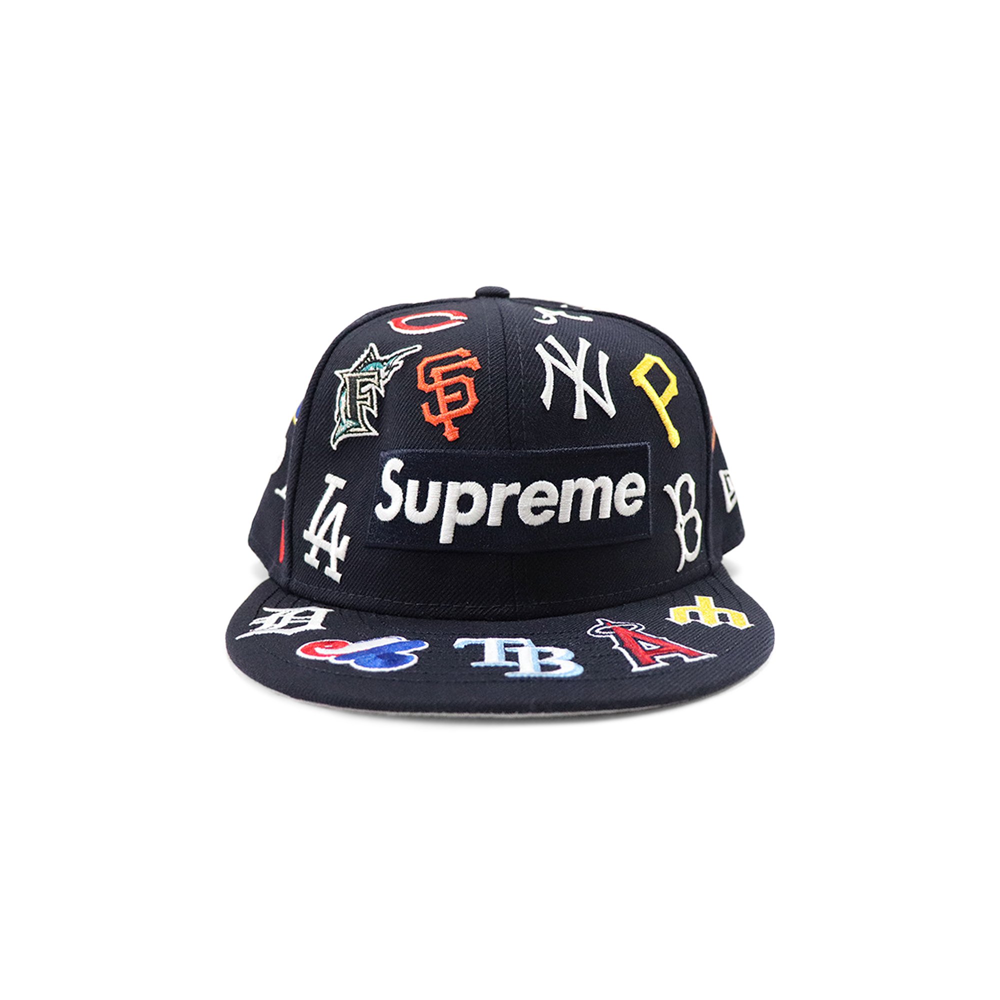 Buy Supreme x MLB x New Era Hat 'Navy' - SS20H23 NAVY | GOAT