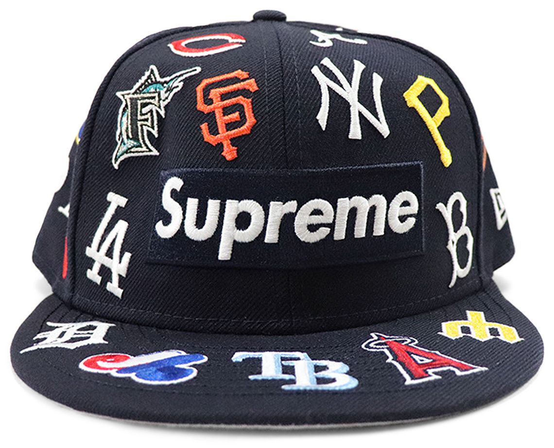Buy Supreme x MLB x New Era Hat 'Navy' SS20H23 NAVY GOAT