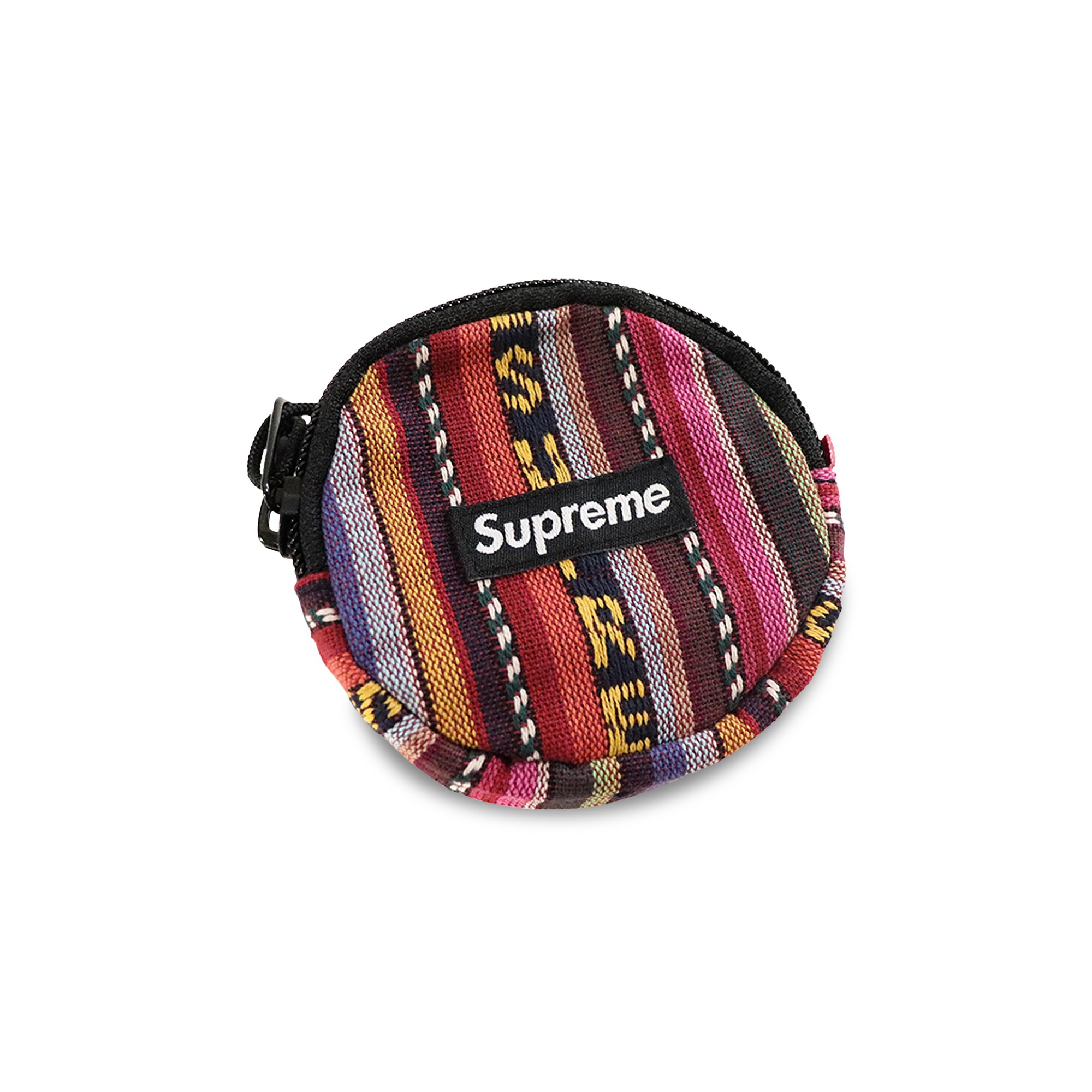 Supreme Woven Stripe Coin Pouch 'Multicolor'