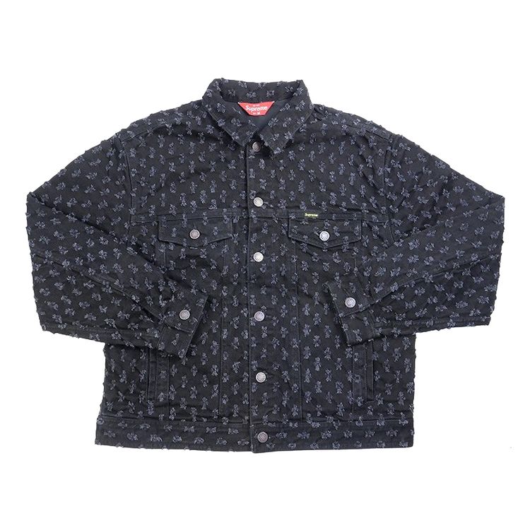 Buy Supreme Hole Punch Denim Trucker Jacket  