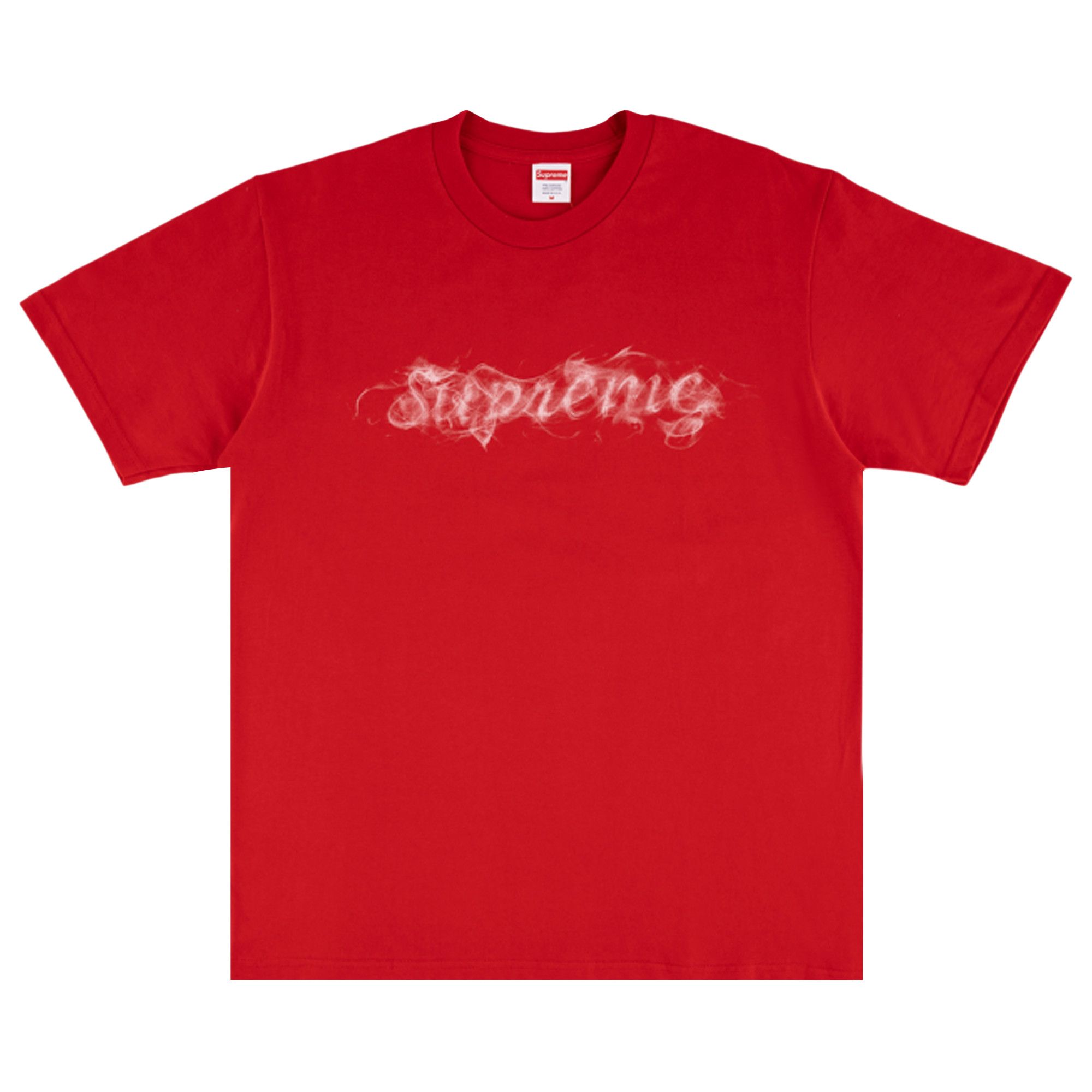 Supreme Smoke Tee Red