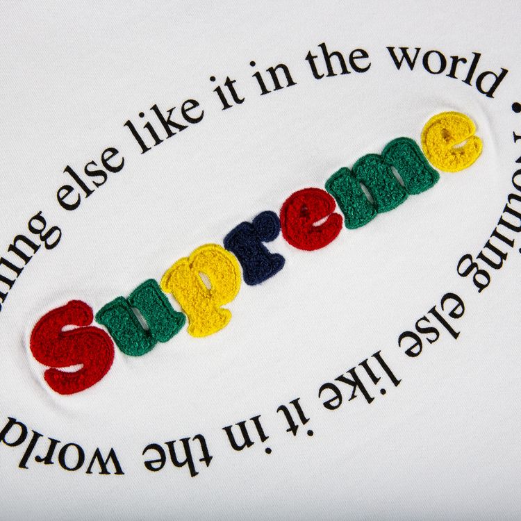 Supreme Nothing Else Short Sleeve Top White