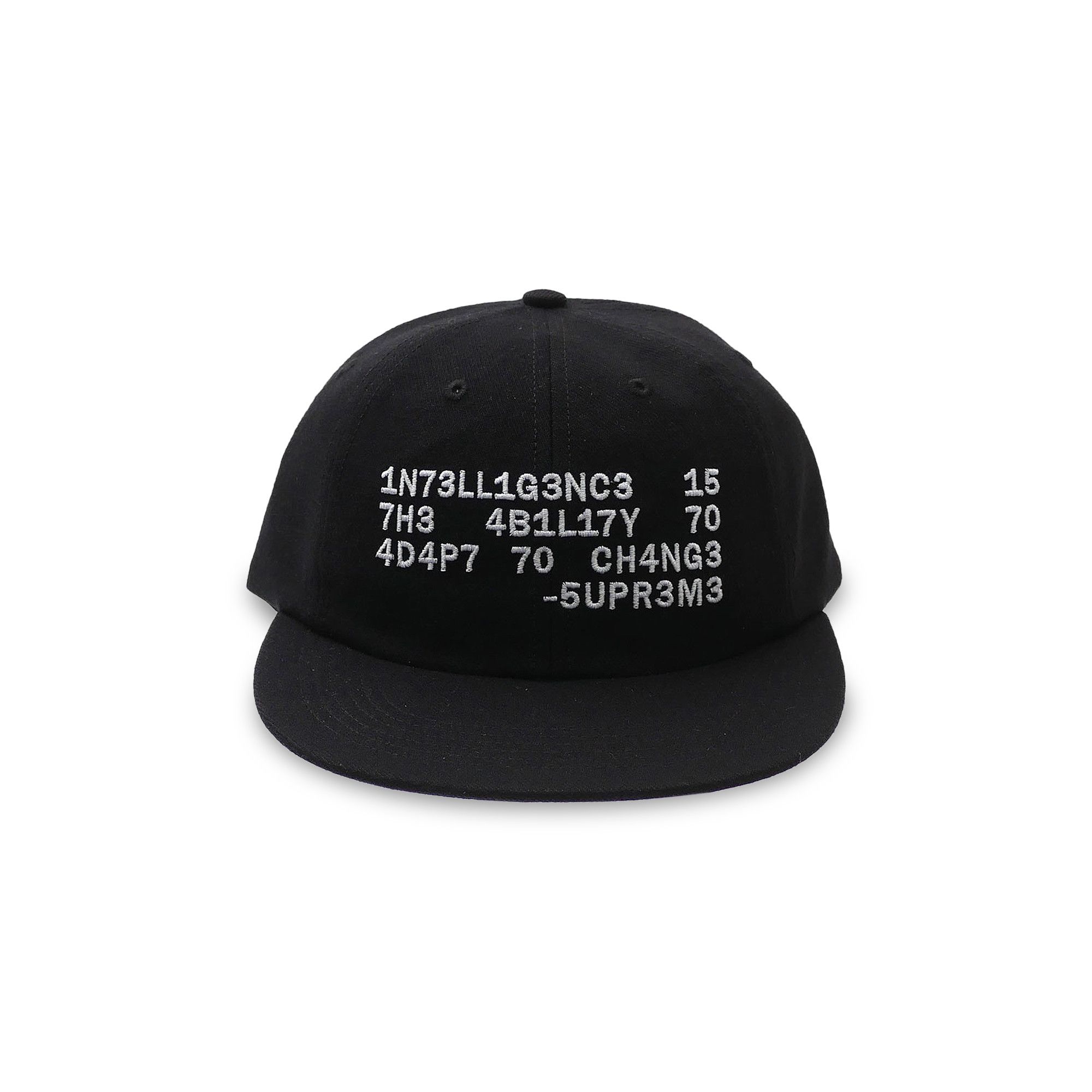 本物 - 'Black' 6-Panel Intelligence Supreme Buy SS20H116 GOAT | BLACK 帽子