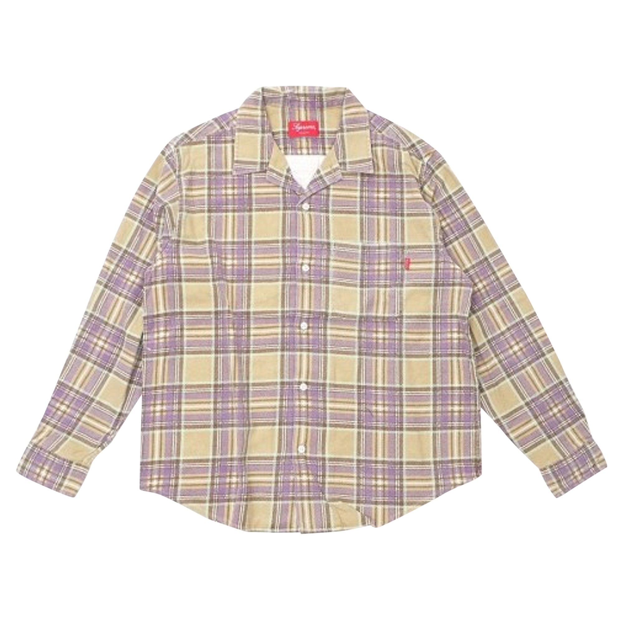 Buy Supreme Printed Plaid Shirt 'Tan' - SS20S29 TAN | GOAT NL