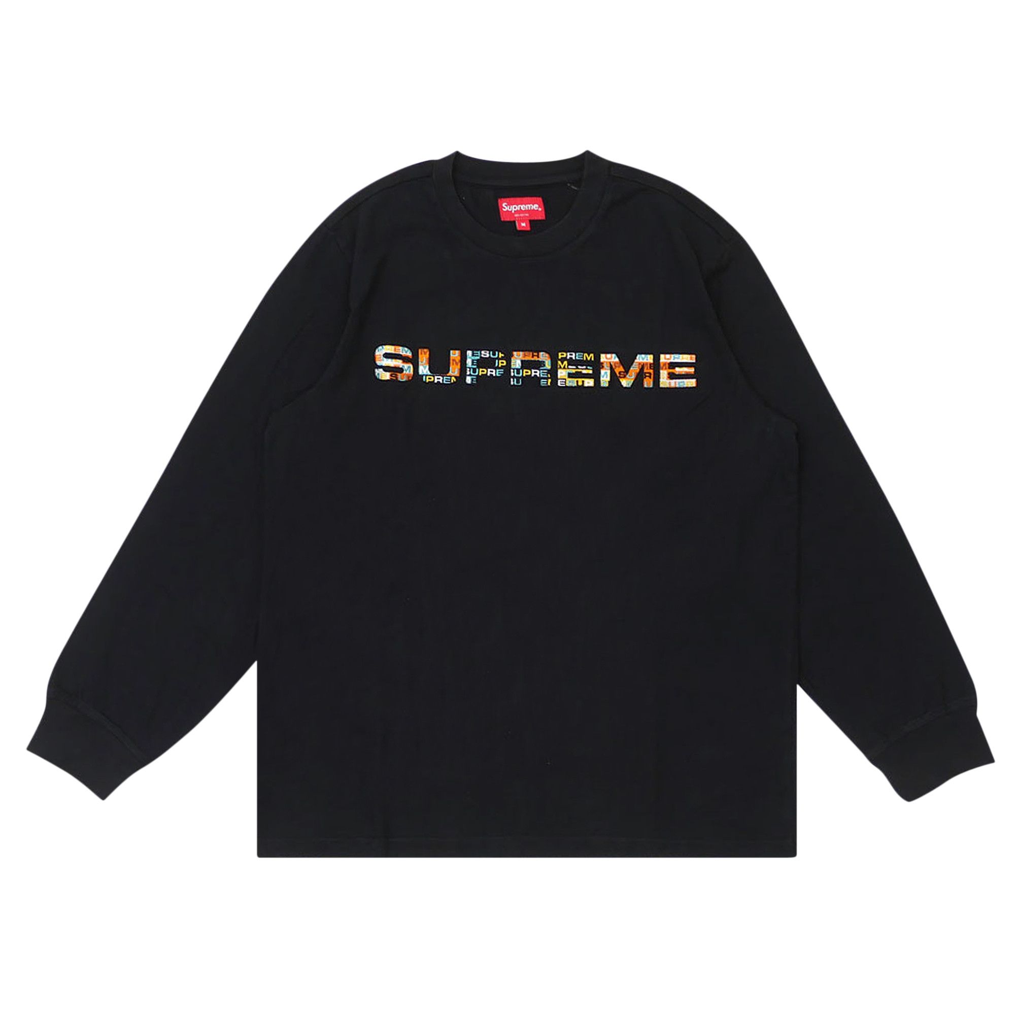 想像を超えての Meta Supreme Buy Logo SS20KN63 - 'Black' Top Long-Sleeve パーカー