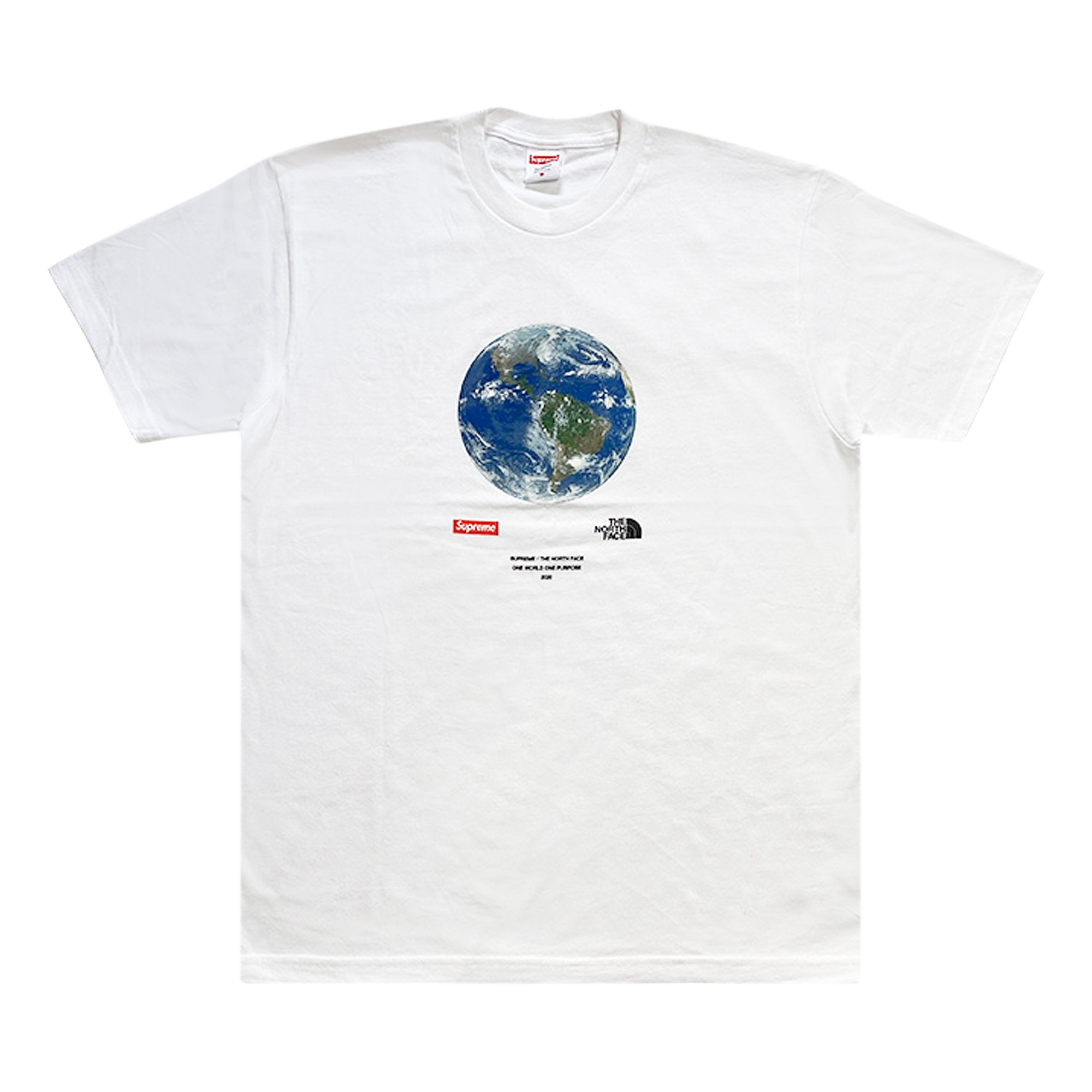 Supreme x The North Face One World Tee 'White'