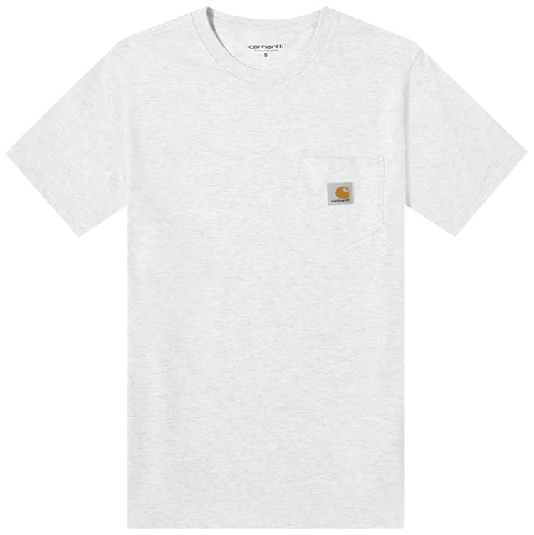 Carhartt WIP Short Sleeve Pocket T Shirt Ash Heather