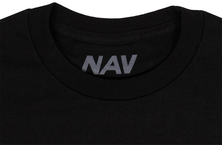 Vlone x Nav Bad Habits Drip Short Sleeve T Shirt Black