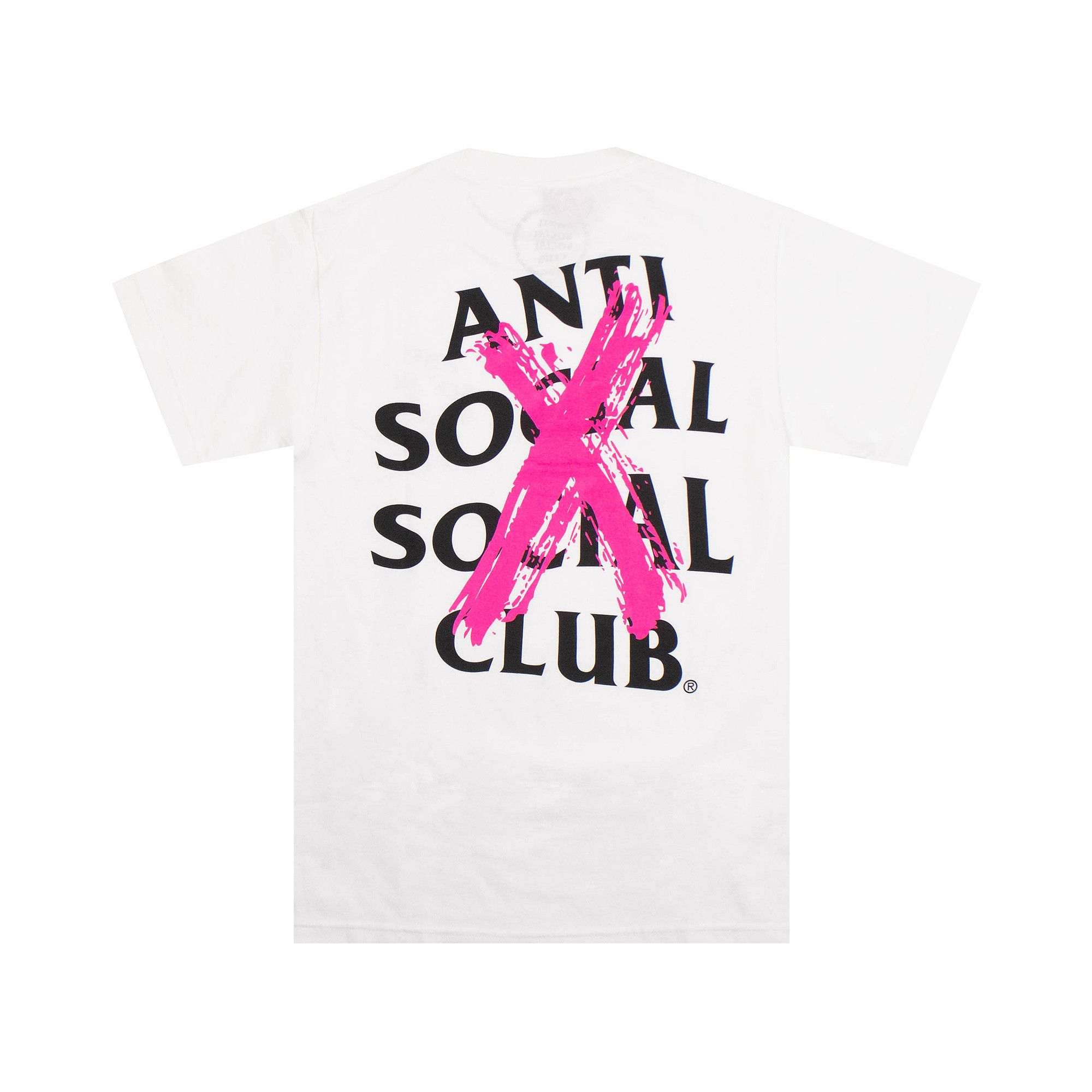 Buy Anti Social Social Club Cancelled T Shirt White 0657 1SS190103CT WHIT GOAT CA