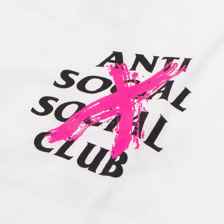 Anti Social Social Club Cancelled T Shirt White